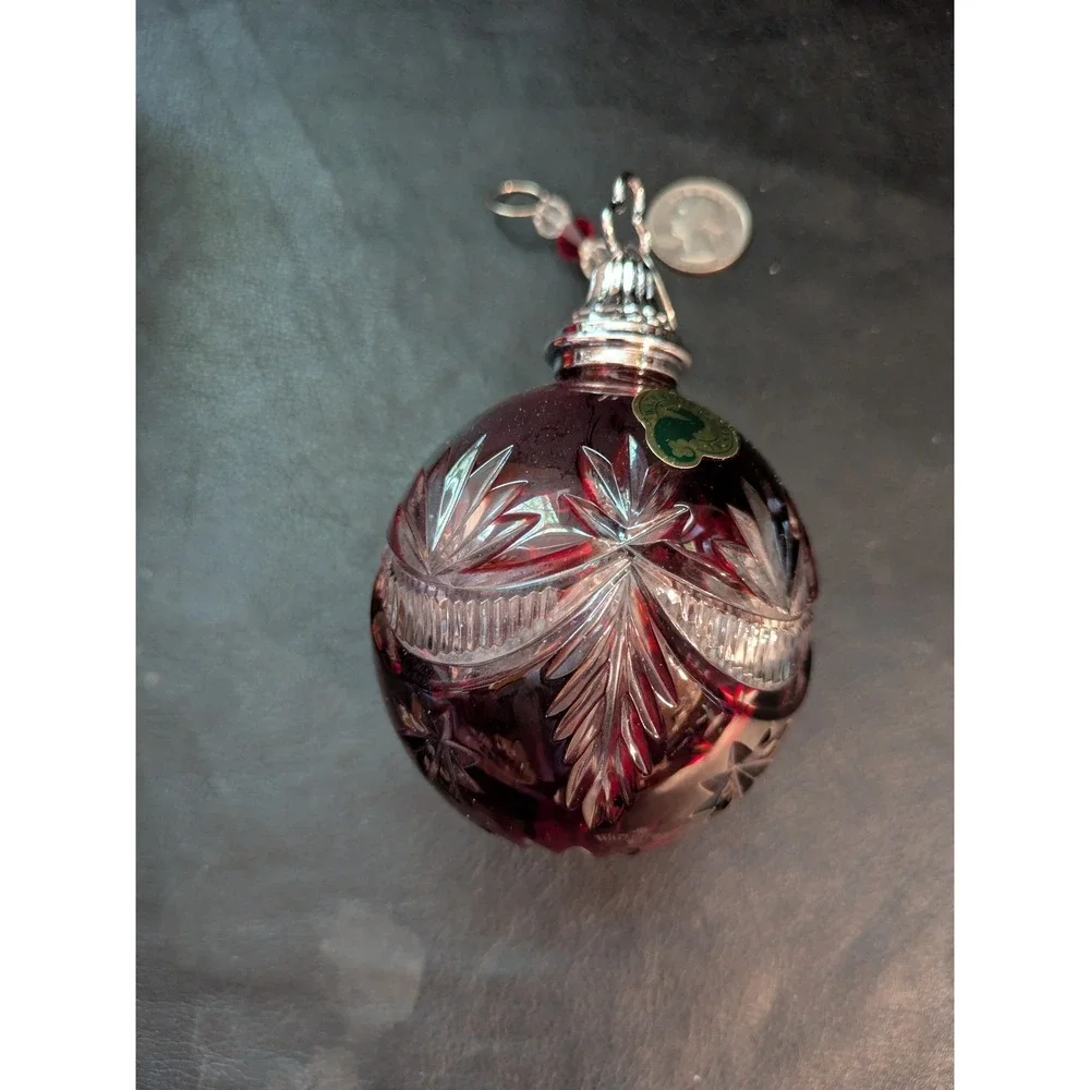 Waterford crystal ruby